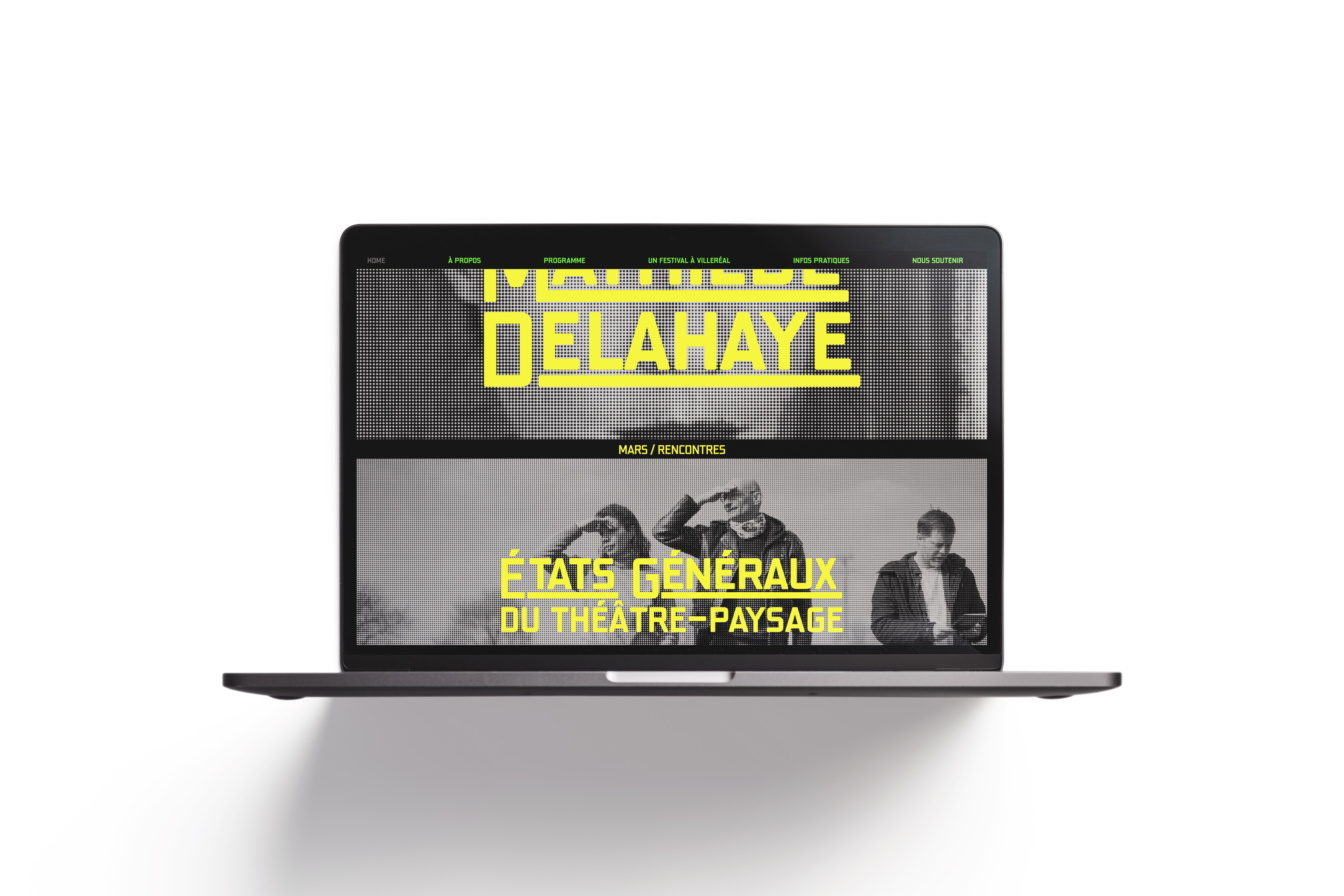 Identité visuelle du festival Vous êtes ici — visuel 8