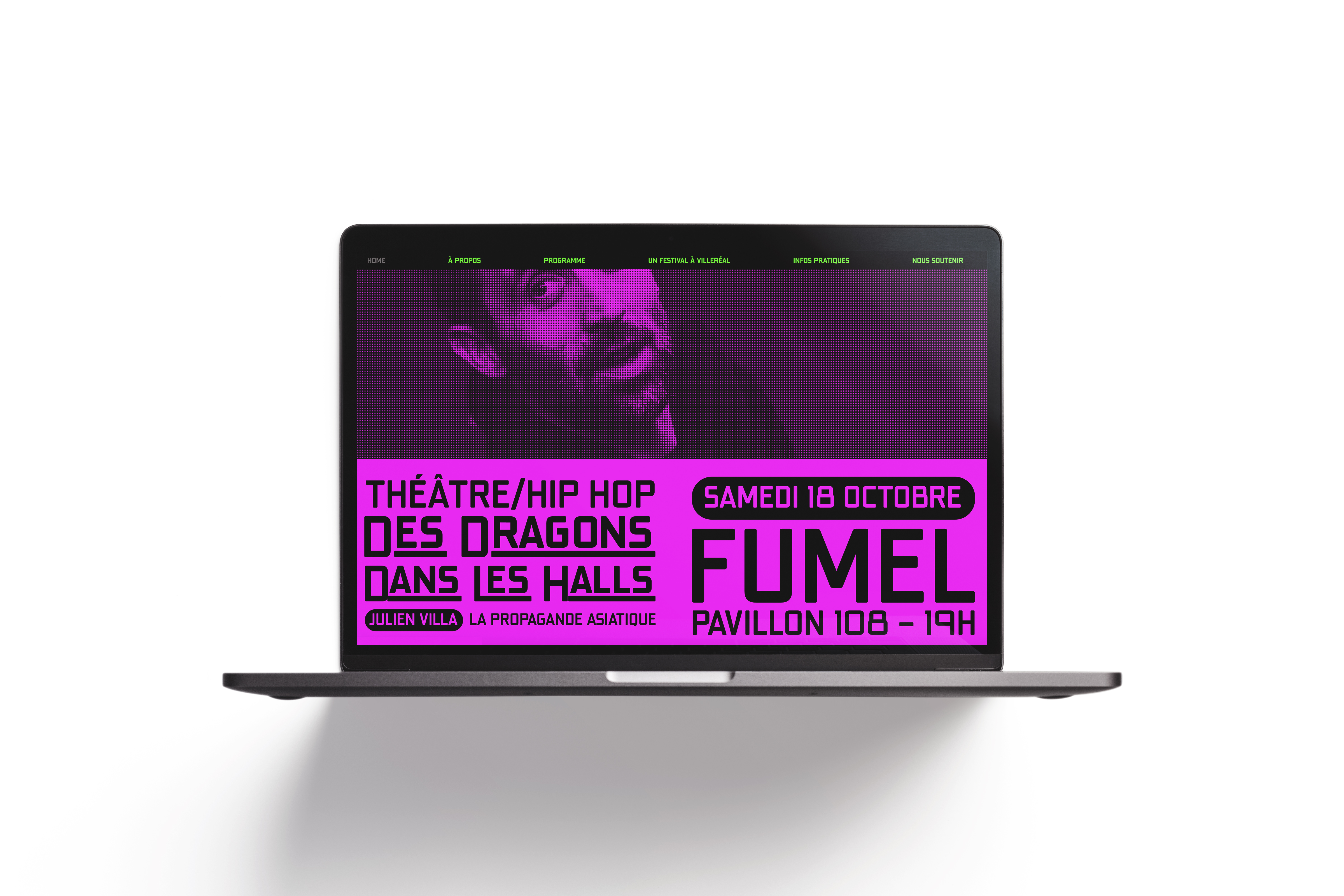 Identité visuelle du festival Vous êtes ici — visuel 10