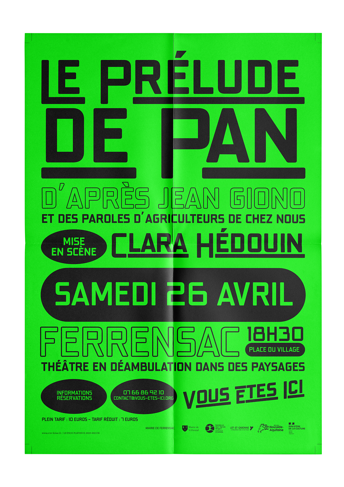 Identité visuelle du festival Vous êtes ici — visuel 11